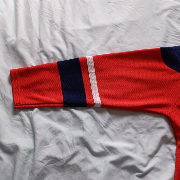 1990s Y2K Nike Team Montreal Canadiens Saku Koivu NHL Hockey Jersey Youth Large - Picture 13 of 16